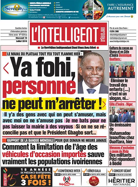 L’intelligent d’Abidjan N° 4234