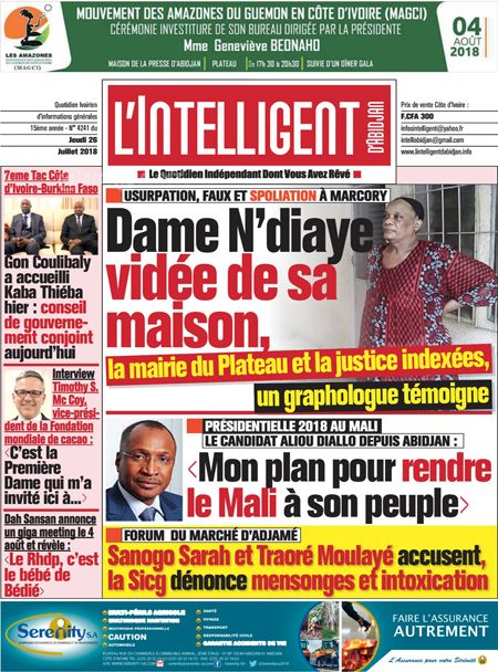 L’intelligent d’Abidjan N° 4241