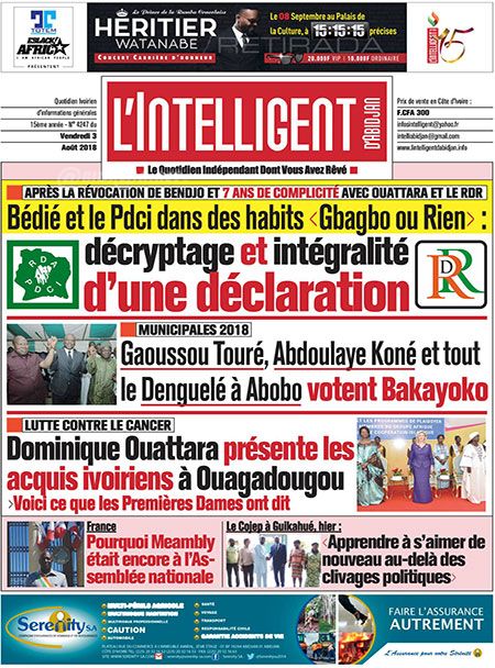 L’intelligent d’Abidjan N° 4247