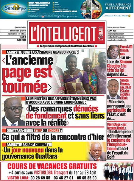 L’intelligent d’Abidjan N° 4250