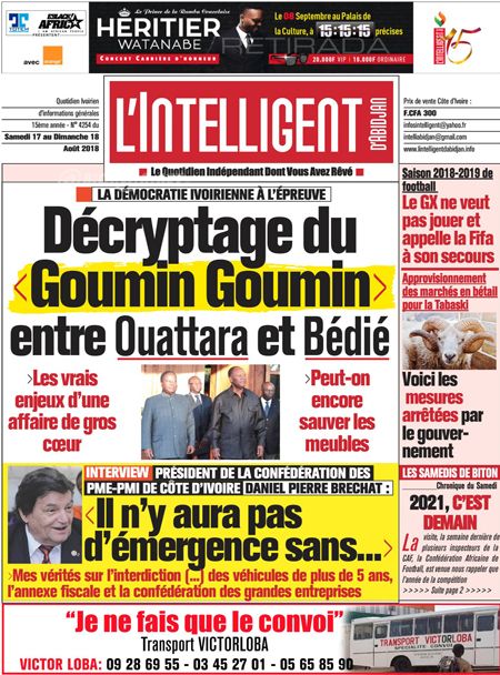 L’intelligent d’Abidjan N° 4254