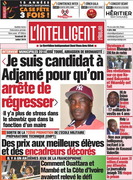 L’intelligent d’Abidjan N° 4236