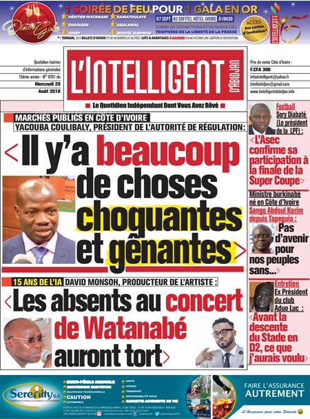 L’intelligent d’Abidjan N° 4261
