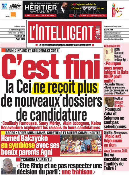 L’intelligent d’Abidjan N° 4263