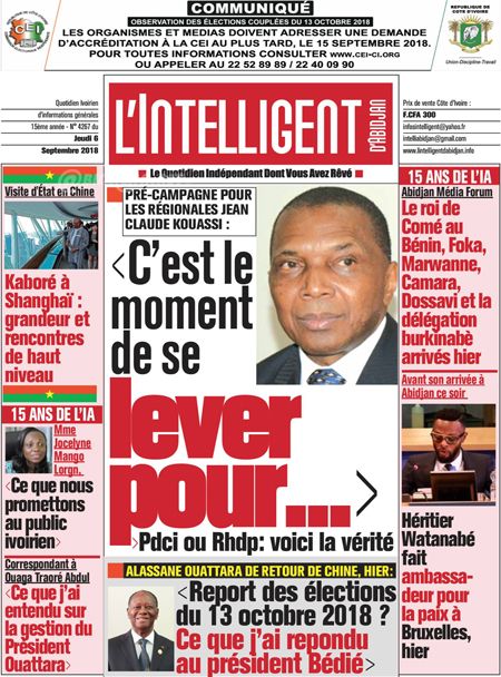 L’intelligent d’Abidjan N° 4267