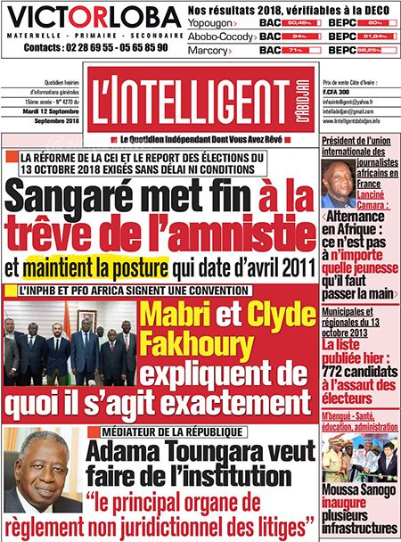 L’intelligent d’Abidjan N° 4270