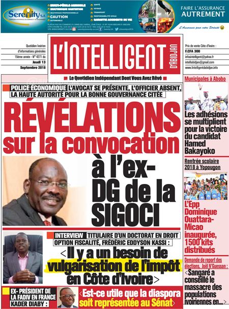 L’intelligent d’Abidjan N° 4271