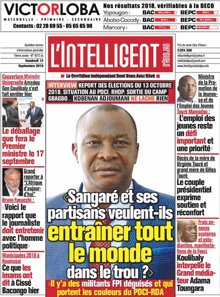 L’intelligent d’Abidjan N° 4272