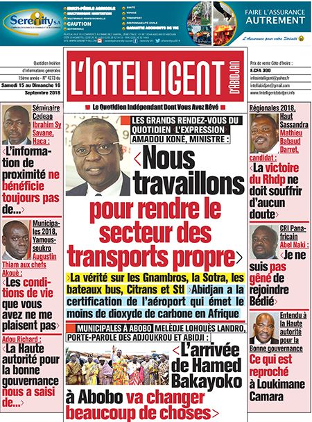 L’intelligent d’Abidjan N° 4273