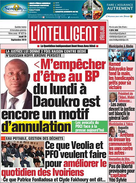 L’intelligent d’Abidjan N° 4277