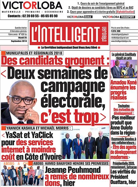 L’intelligent d’Abidjan N° 4282
