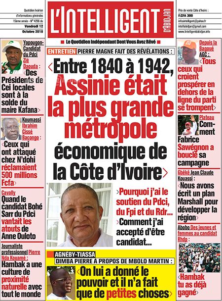 L’intelligent d’Abidjan N° 4296