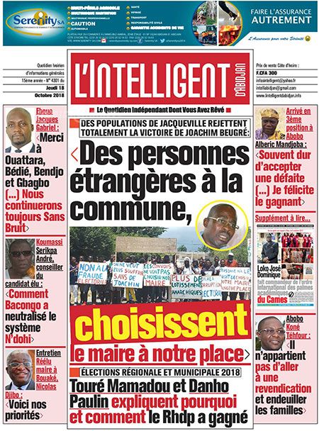 L’intelligent d’Abidjan N° 4301