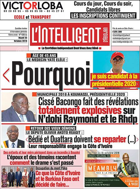 L’intelligent d’Abidjan N° 4305