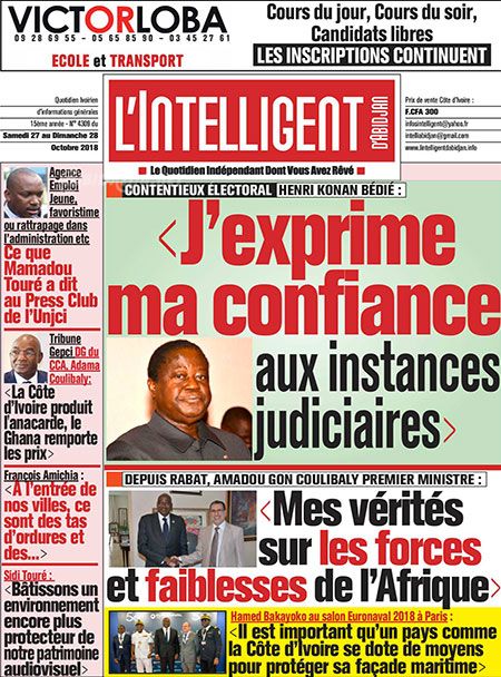 L’intelligent d’Abidjan N° 4309