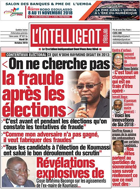 L’intelligent d’Abidjan N° 4311