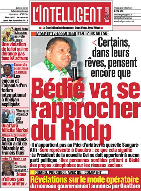 L’intelligent d’Abidjan N° 4312