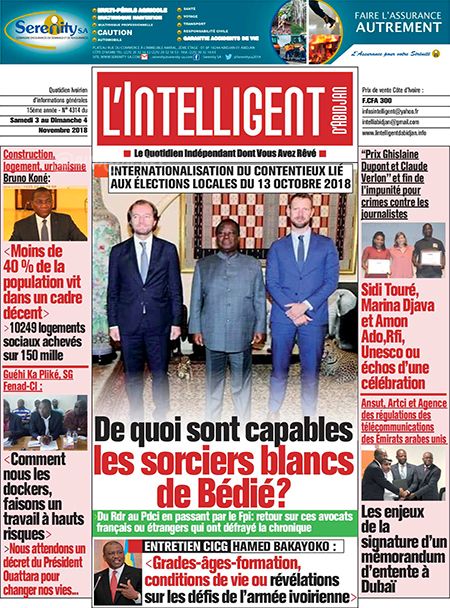 L’intelligent d’Abidjan N° 4314