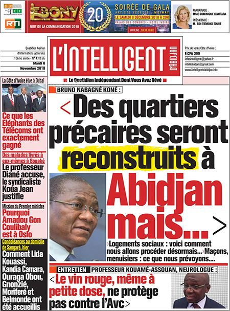 L’intelligent d’Abidjan N° 4316