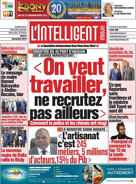 L’intelligent d’Abidjan N° 4318
