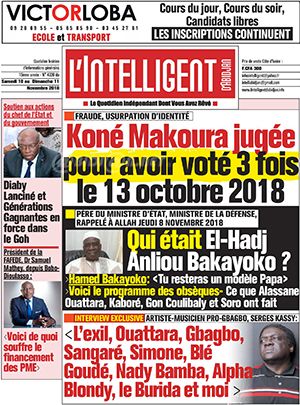 L’intelligent d’Abidjan N° 4320