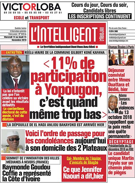 L’intelligent d’Abidjan N° 4323