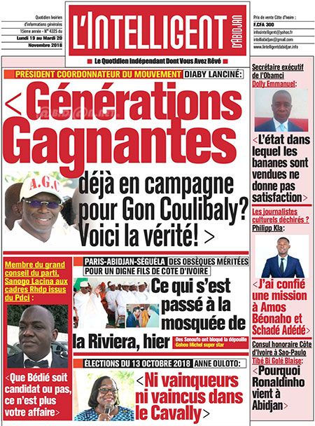 L’intelligent d’Abidjan N° 4325