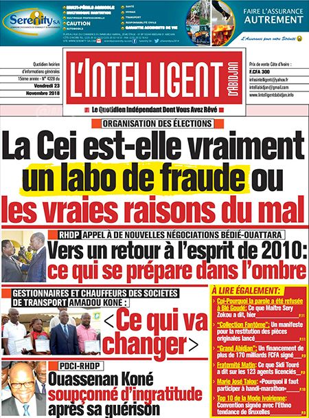 L’intelligent d’Abidjan N° 4328