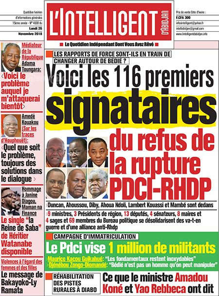 L’intelligent d’Abidjan N° 4330