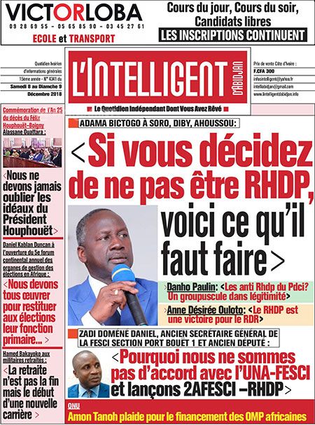 L’intelligent d’Abidjan N° 4341