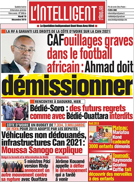 L’intelligent d’Abidjan N° 4348