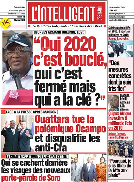 L’intelligent d’Abidjan N° 4371