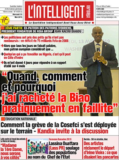L’intelligent d’Abidjan N° 4428