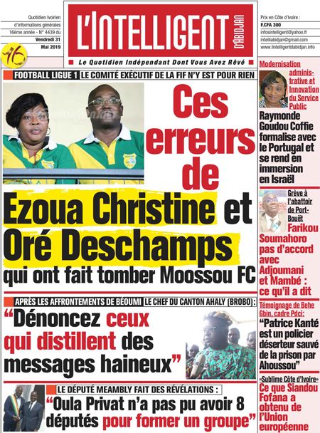 L’intelligent d’Abidjan N° 4439