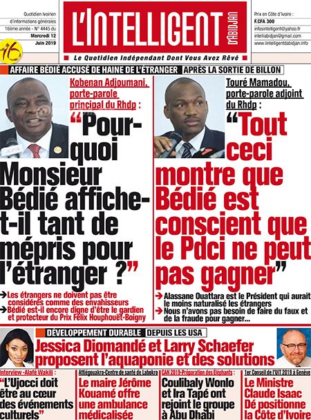 L’intelligent d’Abidjan N° 4445