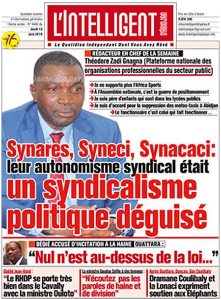 L’intelligent d’Abidjan N° 4446