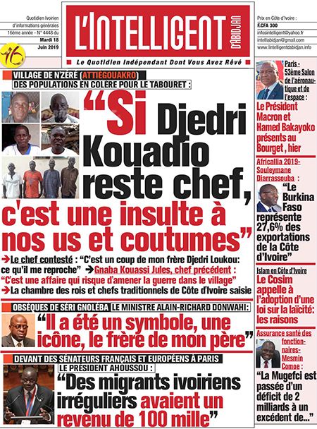 L’intelligent d’Abidjan N° 4448