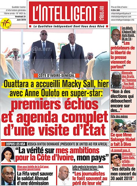 L’intelligent d’Abidjan N° 4451