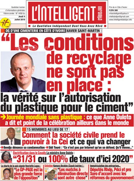 L’intelligent d’Abidjan N° 4458