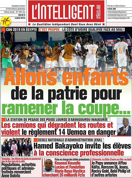 L’intelligent d’Abidjan N° 4461