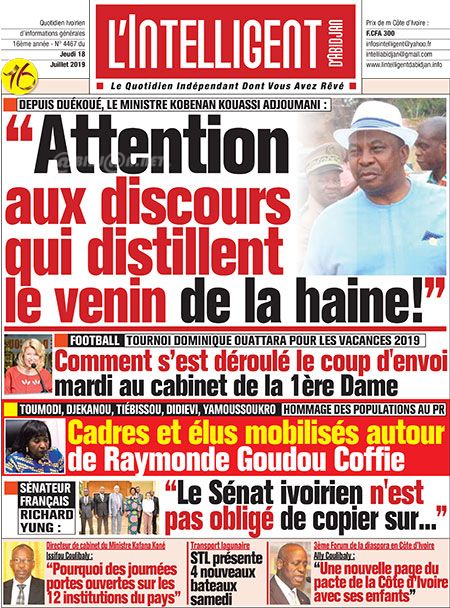 L’intelligent d’Abidjan N° 4467