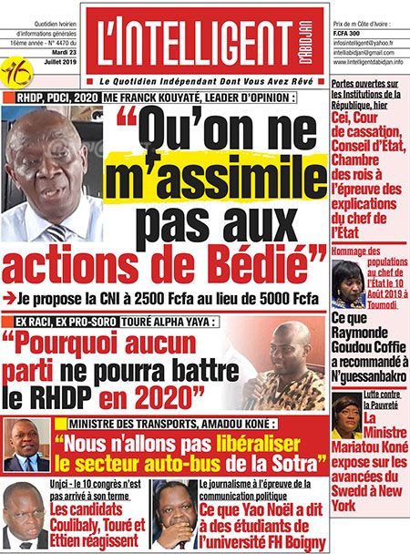 L’intelligent d’Abidjan N° 4470