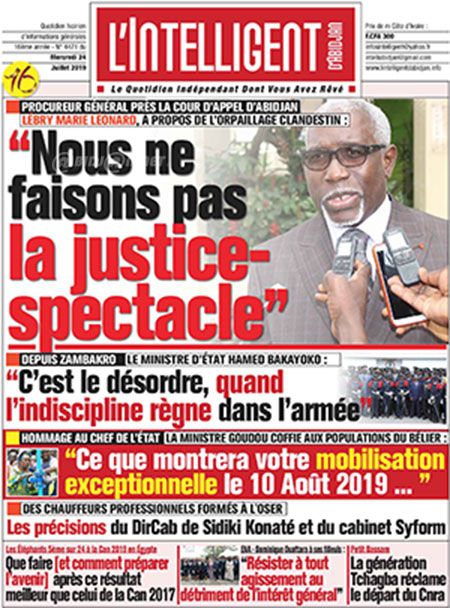 L’intelligent d’Abidjan N° 4471