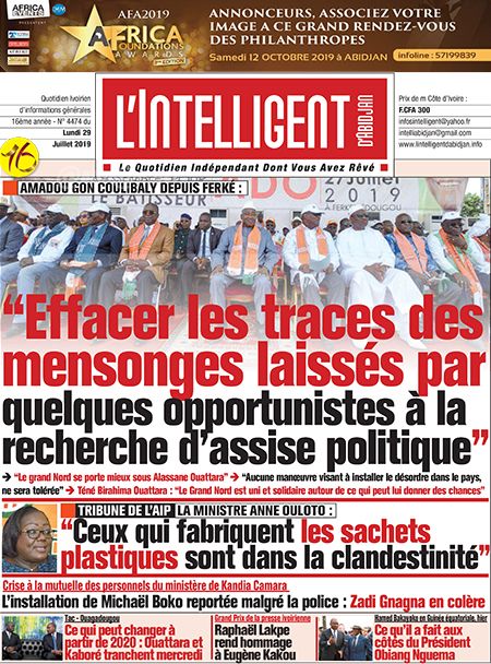 L’intelligent d’Abidjan N° 4474