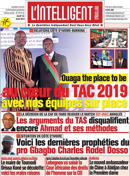 L’intelligent d’Abidjan N° 4477