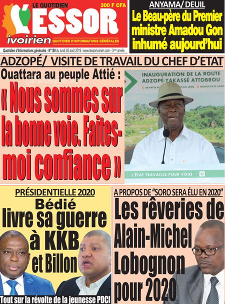 L’Essor Ivoirien N° 159