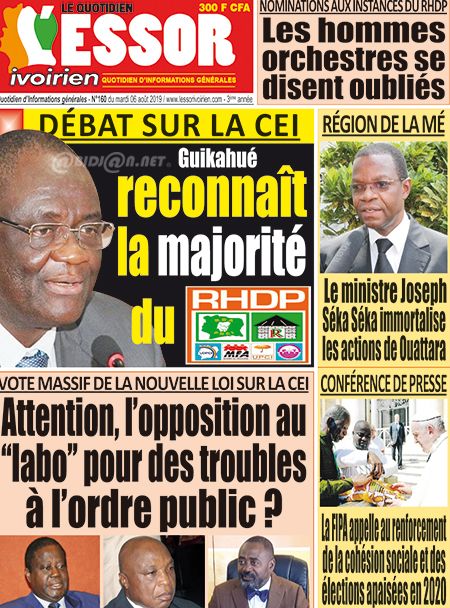 L’Essor Ivoirien N° 160