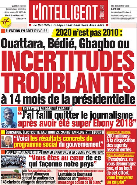 L’intelligent d’Abidjan N° 4480