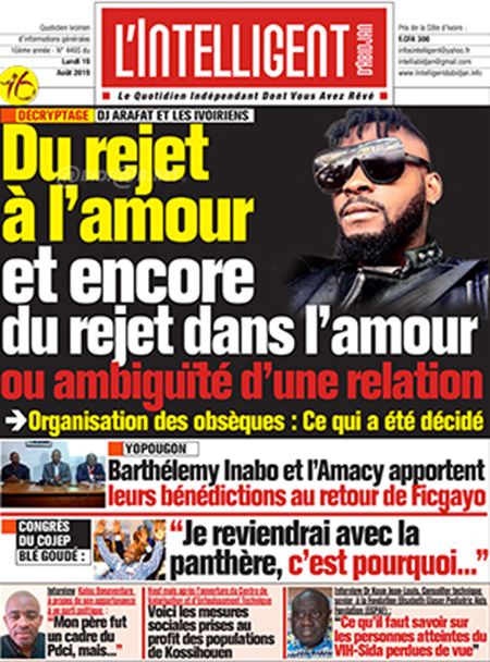 L’intelligent d’Abidjan N° 4485