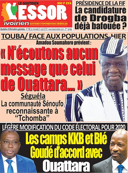 L’Essor Ivoirien N° 168